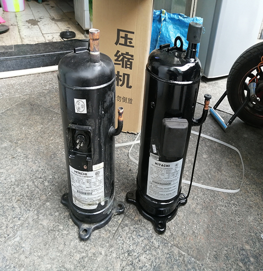 银州中央空调压缩机的更换维修